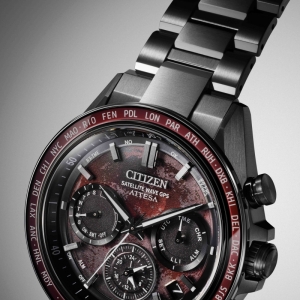 西铁城 ATTESA系列限量款重磅登场，以硬核匠艺凝刻赤月磅礴